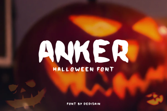Angker: A Distinctive Display Font for Digital Campaigns