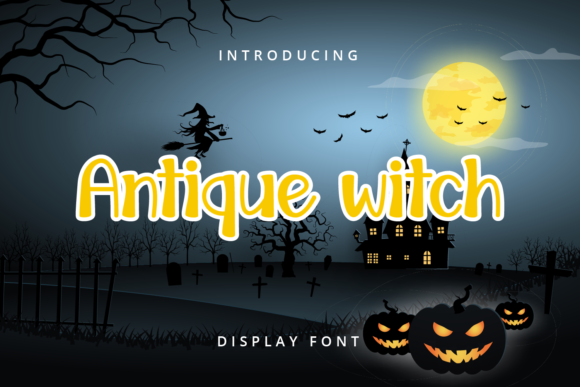 Antique Witch: A Display Font with Editorial Magic
