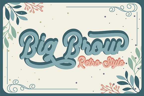 Big Brow: A Bold Display Font for Editorial Impact