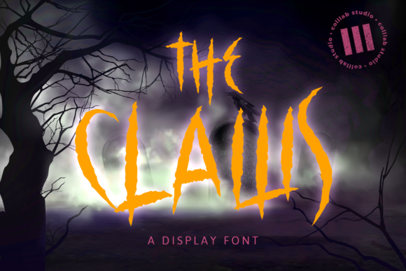 Crafting Editorial Mood with The Claws Typeface