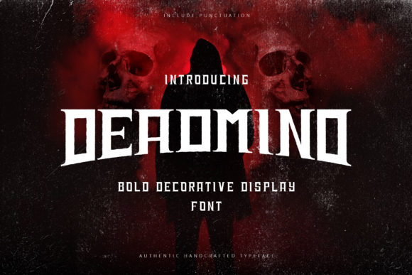 Deadmind Typeface: A Display Font for Editorial Impact