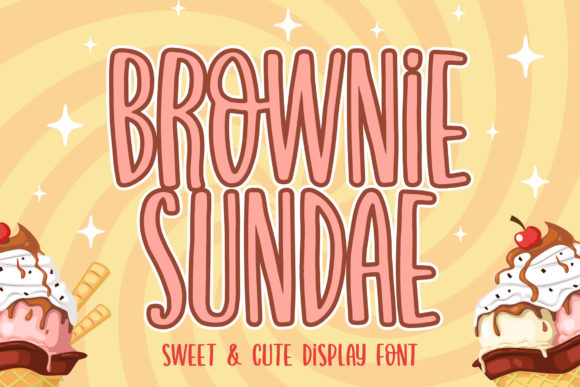 Enhance Your Web Design with Brownie Sundae Font