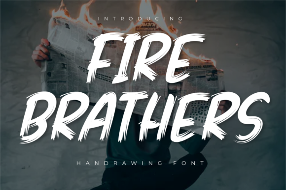 Fire Brathers: A Display Font for Bold Digital Branding