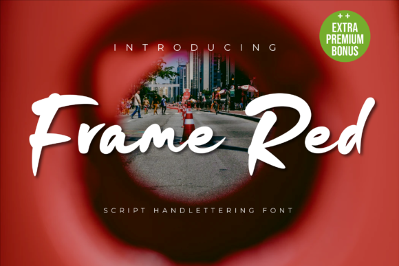 Frame Red: The Display Font That Makes Your Brand Look Polished