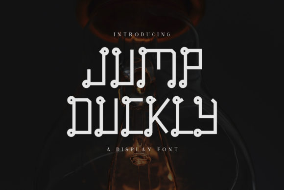 Jump Duckly: A Futuristic Font for Modern Business Branding