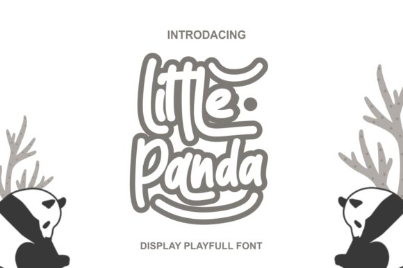 Little Panda: The Friendly Font for Your Handmade Projects