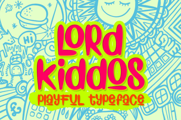 Lord Kiddos: A Friendly Display Font for Editorial Design