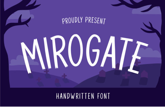 Mirogate: A Display Font for Editorial Character