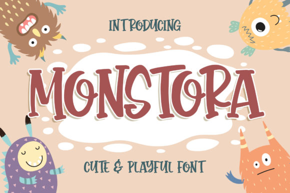 Monstora: A Quirky Font for Editorial Joy