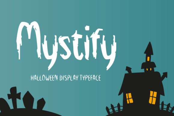 Mystify: The Spooky Display Font I Chose for My Halloween Portfolio