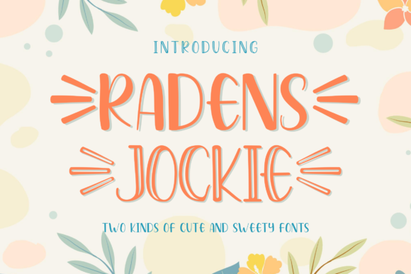 Radens Jockie: A Friendly Display Font for Branding Projects