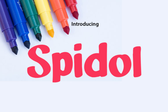 Spidol Font: The Friendly Display Typeface for Digital Campaigns