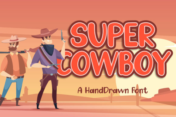 Super Cowboy: The Friendly Display Font Your Campaigns Need
