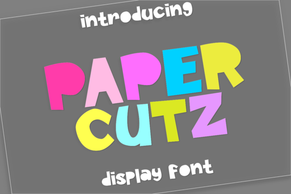 The Editorial Voice of Paper Cutz: A Font for Building Better Reading Experiences