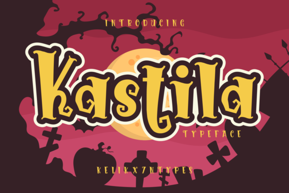 Using Kastila Typeface for a Branding Project