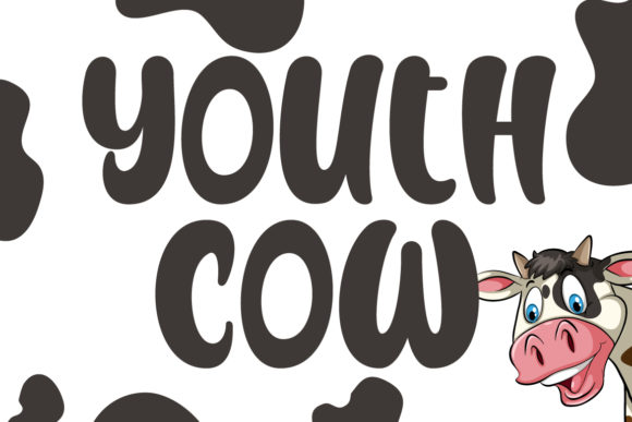 Youth Cow: A Playful Font for Creative Crafters